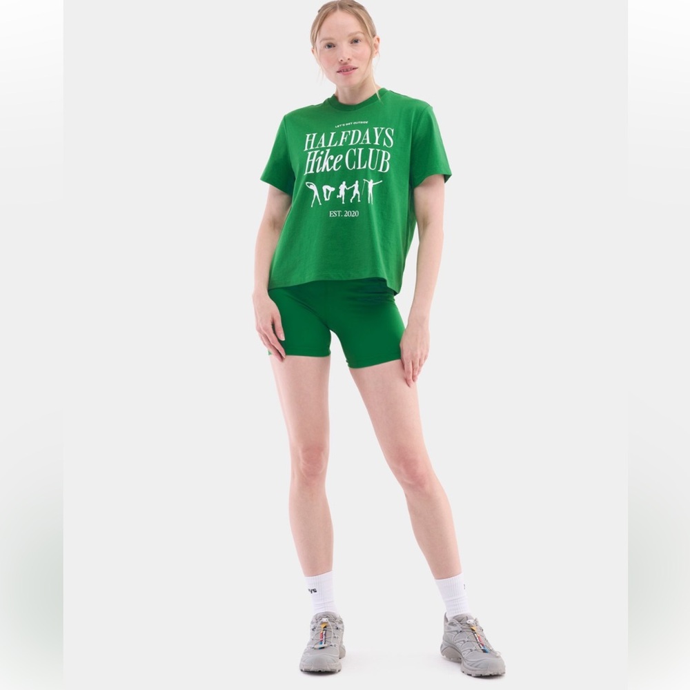 NWT Halfdays Hike Club Graphic Tee. Oversized boxy fit! Sz S